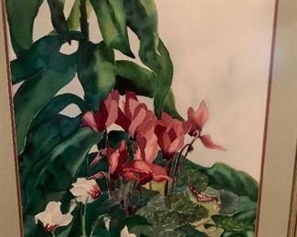 $125 SIGNED BONNIE BREDE PAINTING / FRAMED ART
30”L x 38”H