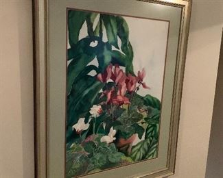 $125 SIGNED BONNIE BREDE PAINTING / FRAMED ART
30”L x 38”H