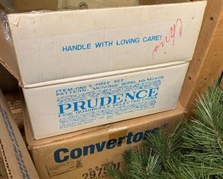 $90 BRAND NEW SET OF EKCO PRUDENCE CHINA