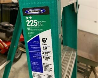 $35 - WERNER 6 ft. STEP LADDER