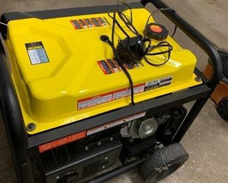 $450 - CHAMPION DUAL FUEL GENERATOR. PROPANE OR GASOLINE