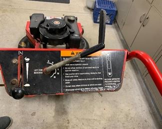 $195 - TROY-BILT 33” 8.5HP GAS POWERED MOWER