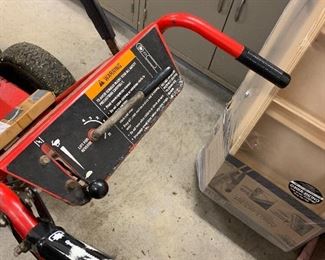 $195 - TROY-BILT 33” 8.5HP GAS POWERED MOWER