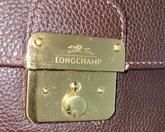 $150 LEATHER LONG CHAMP BRIEFCASE