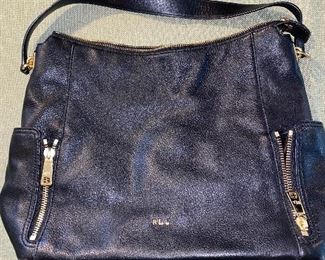 RALPH LAUREN LEATHER HANDBAG