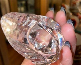 LARGE COLLECTION OF OWLS / STONE / GLASS / WATERFORD / BACCARAT