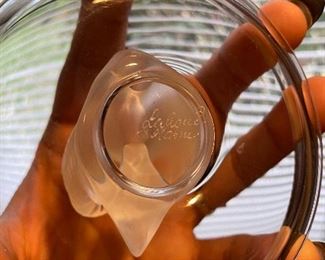 $120 LALIQUE CRYSTAL SWAN