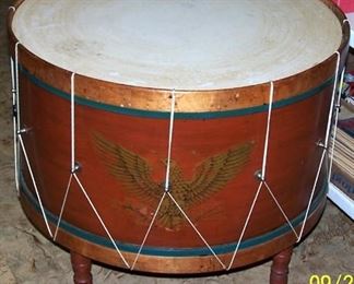Bass drum table