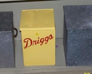 Milk boxes (Sealtest and Driggs)