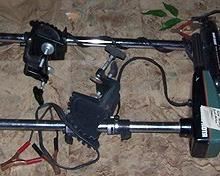 Trolling boat motors, anchors