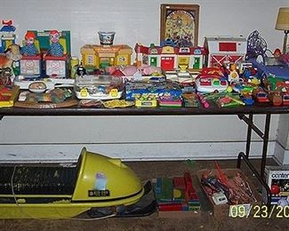 Child's SkiDoo and more toys