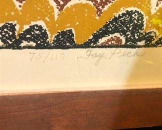 Fay Peck #75/110 ‘Beribboned Nude’ Female 26”x34