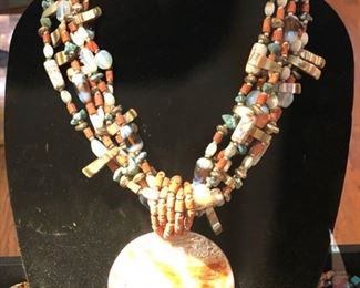 ** Security video surveillance systems are set up at each sale for our clients security and yours. Fine jewelry is removed from property until day of sale.**         All the pretty things are up front with Lila and Linda.. an assortment of&nbsp;Sterling Frames to Costume Jewelry.. .925 Jewelry to 14k, 18k and 22k, Trio 18k Brooch, Concord 18k watch, Judith Leiber Combs, Tory Burch, Dolce and Gabbana, Henri Bendel, Velatti, Elaine Coyne, Estée Lauder decorative compacts, Matt Mitchell, Leslie Block and Elizabeth Showers, James Reid 925 belt, Lagos Caviar, David Yurman, Bent Knudsen, Native American Navajo storyteller KK bracelet, 970 sterling Tuka cuff bangle,&nbsp; Nikken, Elliot Chandler, Dulce, Lalique butterfly pendant, M & J Savitt, Women's Movado watch, Los Ballesteros Cuff bracelet, Zuni, Lupe Romero Taos ring, T. Foree, Vintage Squash blossom, Navajo Helen Chee necklace, W. Dodson Belt buckle, Omar Thompson, Emma Lincoln, Chili Rose, Glass Blue Bird of Happiness Lee Ward 1990, Cinnabar ba