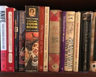 Largest collection of cookbooks we've ever had! 