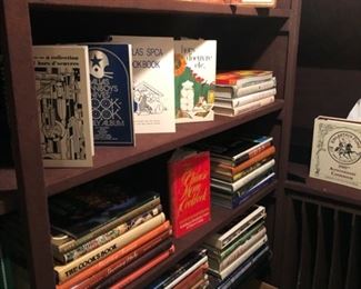 Largest collection of cookbooks we've ever had! 