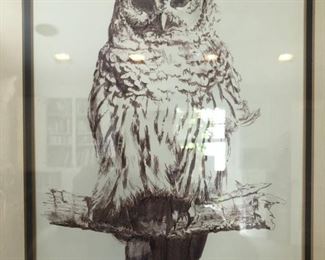 Original Pencil Drawing by Richard Lane circa 1970's.