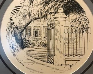 Etching by Mary G. LaSalle.