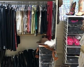 ~Women’s Clothing: An assortment of SPECTACULAR ladies clothing this week.. great names like Giorgio Armani, Escada, Max Mara, Neiman Marcus, Dana Buchman, Judy Hornby, Burberry, Chico’s, Casa Lopez, Ropa, Tahari, Gian Marco Marunti, Just Cavalli, Christian LaCroix, Emanuel, St John, Travilla, Ralph Lauren, Gap, Free People, Del Ann’s, Michael Stars, Oscar De La Renta, LaFayette 148, Jones New York and many more.. (size S/M).. shoes from Yves Saint Laurent, Jimmy Choo, Prada, Moda, Donald J Pliner, Via Spiga, Madden Girl, Fergalicious, Guess, Jessica Simpson, Anne Klein, Michael Kors, Stuart Weitzman, Kate Spade to Vans, Merrell, Sketchers, Asics and many, many others (size 9ish).. bags from Valentino, Gucci, Coach, Bottega Veneta, Vicenza, Mary Frances, Donald Pliner, Yellowstone Leather, Via Spega, Badgley Mischka, Erik Javits, Jessica Simpson, Hammitt, Furla, Lauren Merkin, Lauren Merkin, Prada, Tods, Cole Haan, Tahari, Judith Leiber, Stefan Bravo, Dr Yang, Prada, Brahmin, Carlos Fa