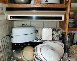 Vintage enamelware