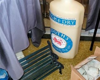 1960's gin bottle ice bucket