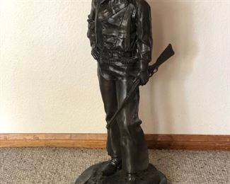 Bronze &nbsp;John Wayne statue by Jesse Corsaut