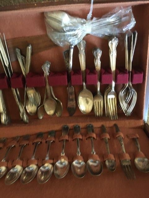 vintage silverware