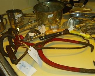Vintage kitchen utensils