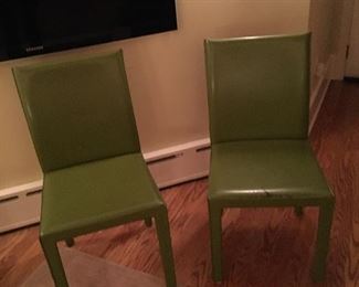 2 Crate and Barrel Chairs
