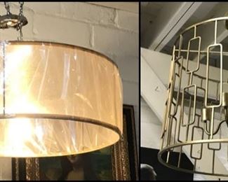 MCM style chandeliers.  