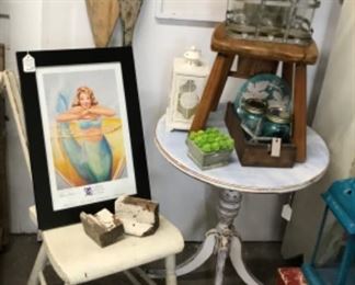 More vintage furniture.  