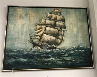 Old ship art 