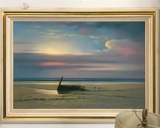 Beautiful original beach painting. 