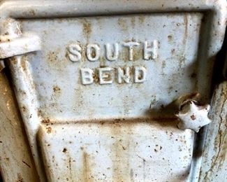 It's A South Bend 13 Quick Change Gear Lathe...With A Ton Of History.  There Are Many YouTube Videos On This Monster!...