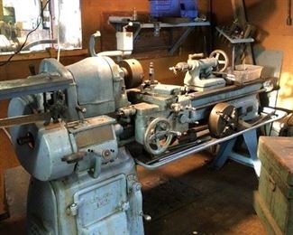 Here Is A Massive 'South Bend" 13" Metal Lathe.  In Wonderful Condition...
