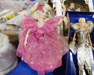 Porcelain barbie doll