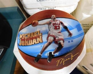 Michael Jordan collector plates