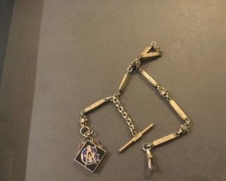 Vintage Masonic Watch Fob Gold Filled