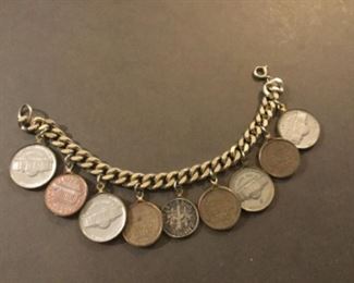Vintage Bracelet with Coins