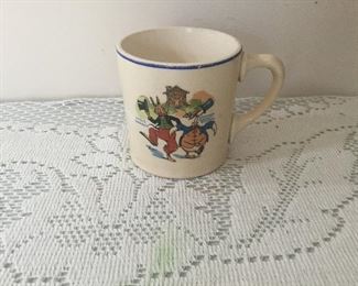 Uncle Wiggily and Grandpa Goosey Gander Ovaltine mug 