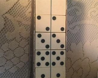 Antique dominoes