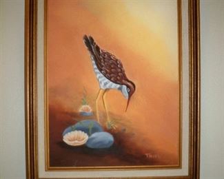Shore Bird Painting