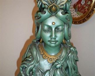Close up of Kwan Yin