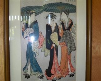 3 Geisha's out for a stroll picture