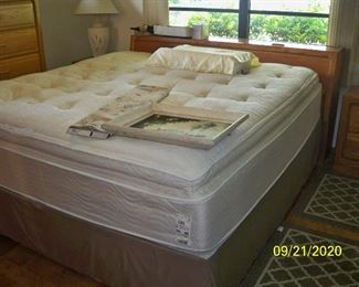 Stanley Furniture Co. Headboard and bed frame