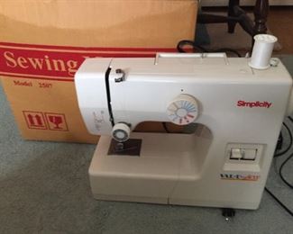 Simplicity Sewing Machine.