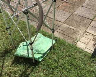 Outdoor items In courtyard