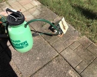 Outdoor items In courtyard