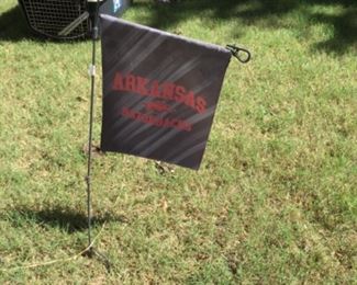 Outdoor items In courtyard