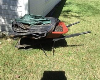 Outdoor items In courtyard