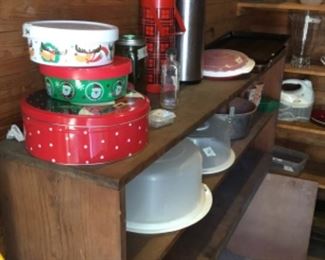 Outside small pantry items